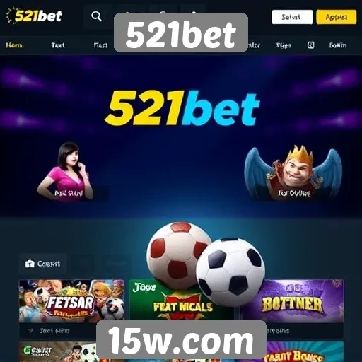 Análise dos jogos disponíveis no 521bet