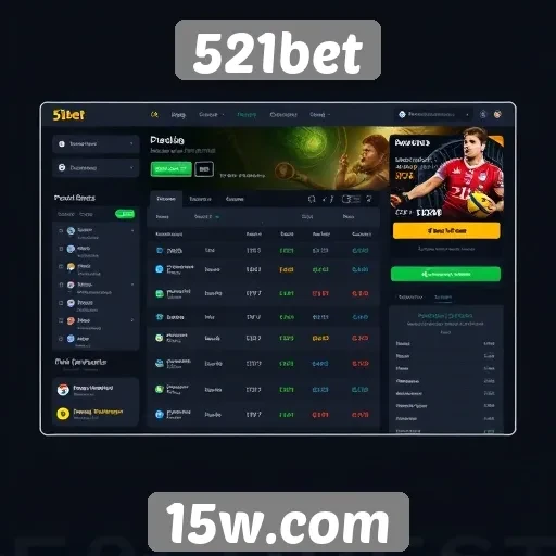Exploração da interface e usabilidade do 521bet